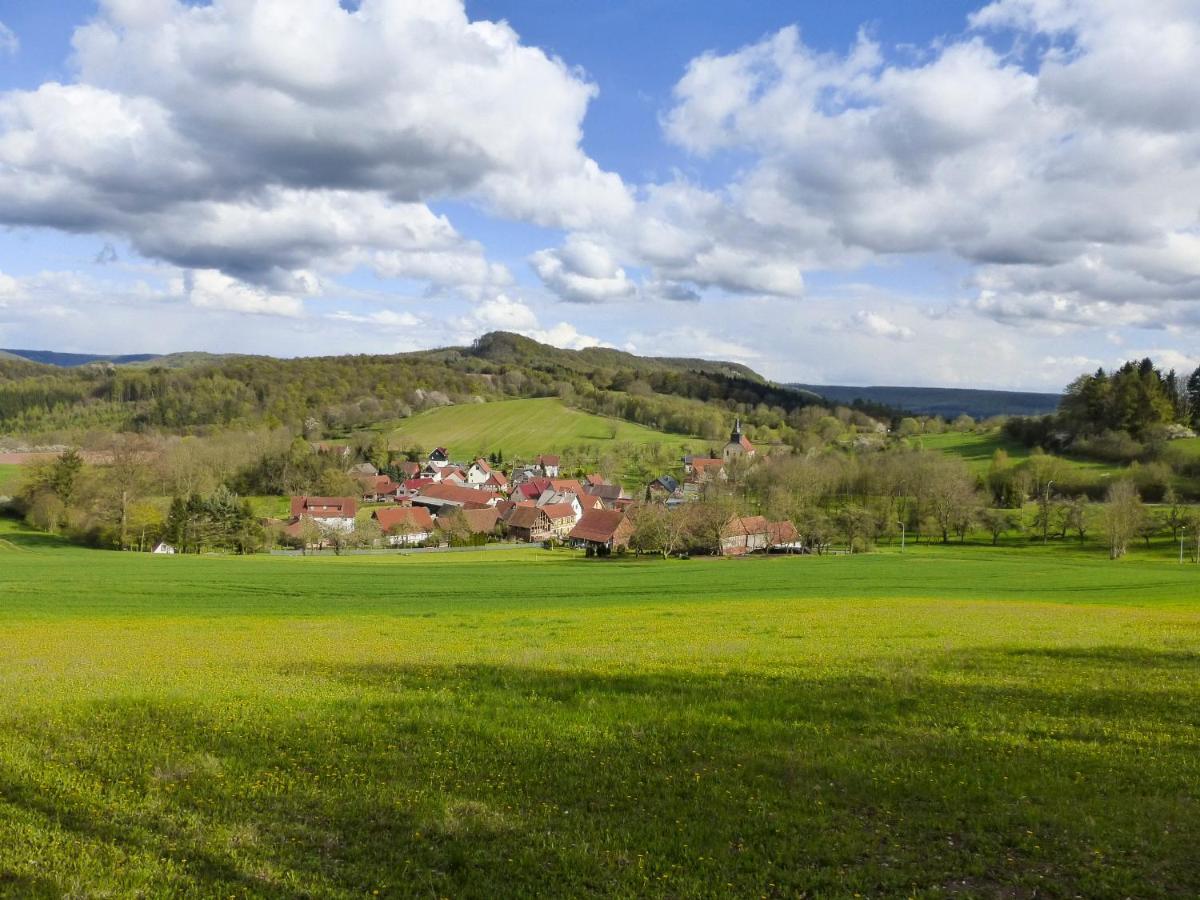 Gemuetliche Fewo Am Huelfensberg Und Dem Gruenen Band Doringsdorf Extérieur photo